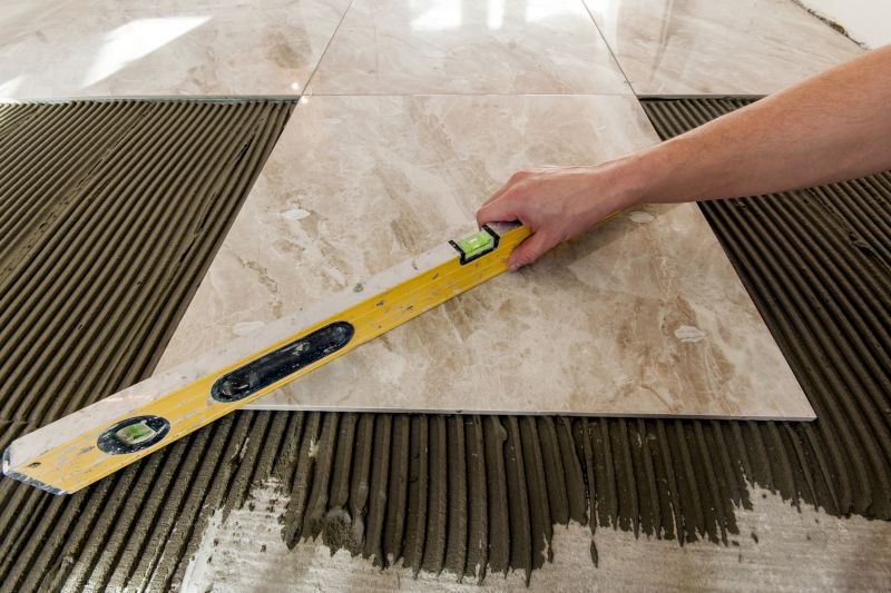 Tile Floor Installation detail
